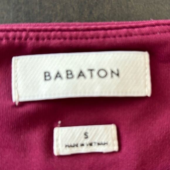 Aritzia Babaton Sz S Contour Muscle Tank In Grapevine - Picture 3 of 7